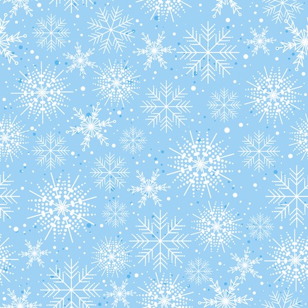 blue christmas background, vector illustrationのイラスト素材