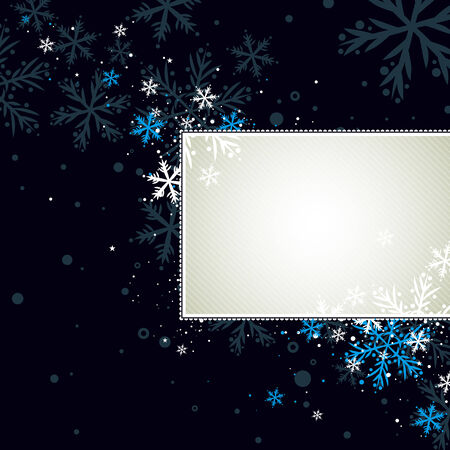 dark christmas background, vector illustrationのイラスト素材
