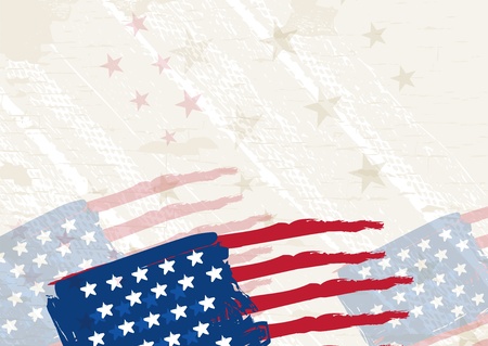 grunge usa background, illustrationのイラスト素材