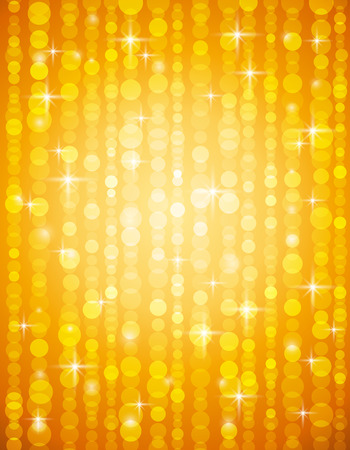 golden brightnes illustration suitable for christmas or disco backround, vector illustrationのイラスト素材