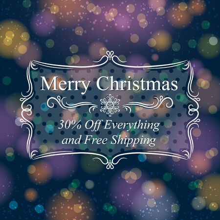 blue brightness background with label with text, vector illustrationのイラスト素材
