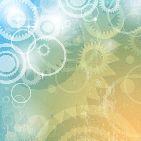 modern blue background, vector illustrationのイラスト素材