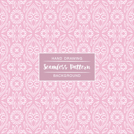 Seamless Patterns backgrounds. Ideal for printing onto fabric and paper or scrap booking. Vector illustrationのイラスト素材