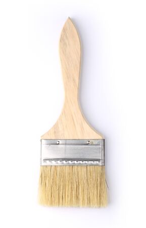 Paint brush isolated on a white background.の写真素材