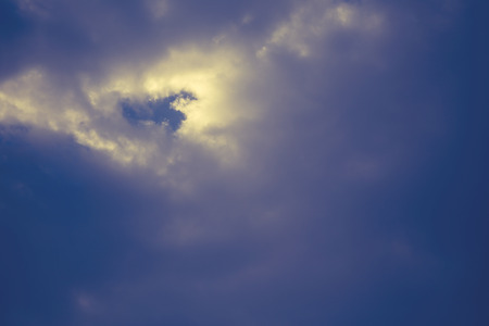 Sky with clouds