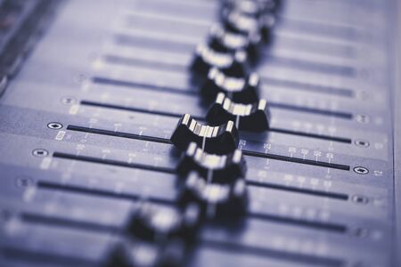 Music mixerの写真素材