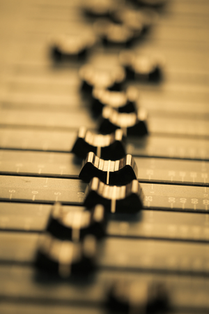 Mixer audio controlの写真素材