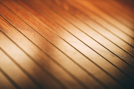 Empty wooden table