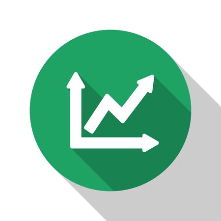 Progress Flat Icon Concept.のイラスト素材