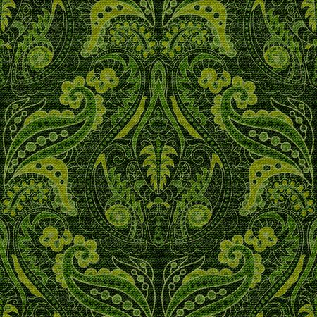 Dark Paisley seamless pattern. Original decorative backdrop, indian style.のイラスト素材