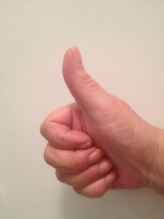 Thumbs up の写真素材