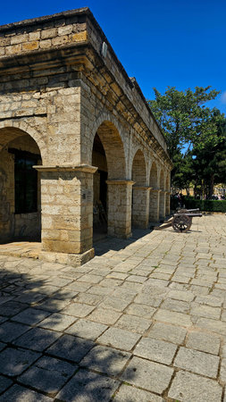Ancient architecture in the city of Kislovodsk, Russiaの写真素材