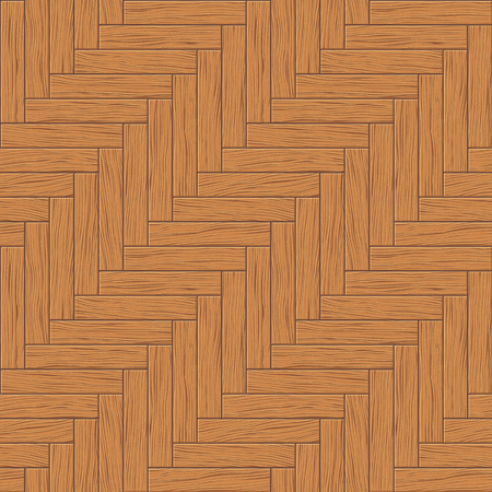 Brown wood texture, seamless background vector illustrationのイラスト素材