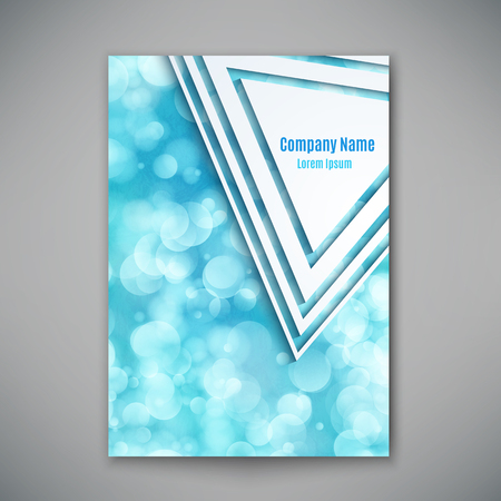 Bright banner template, corporate styleのイラスト素材