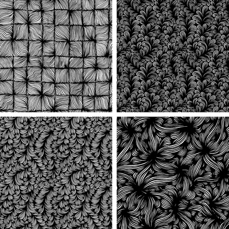 Seamless wave patternのイラスト素材