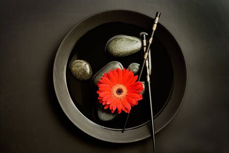 Still life asian styleの写真素材