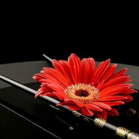 Still life asian styleの写真素材