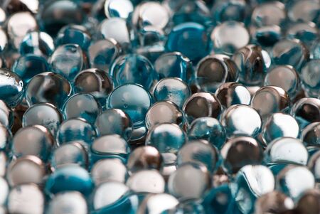 abstract background of glittering jelly decoration ballsの写真素材