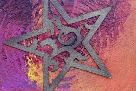 Christmas starの写真素材