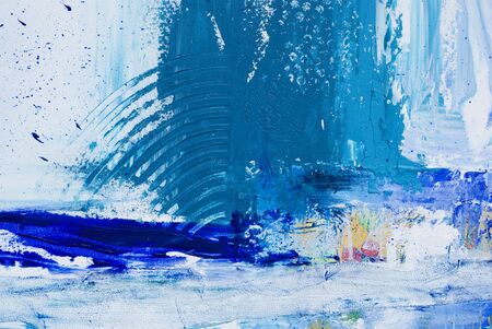 abstract acrylic painting, artwork is created and painted by myselfの写真素材