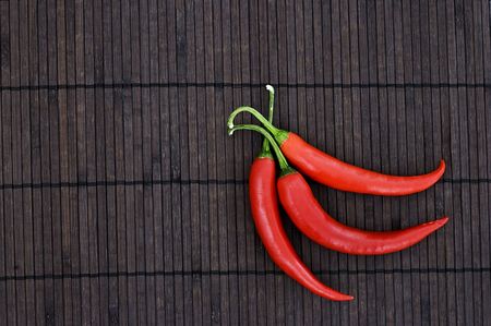 red hot chili pepperの写真素材
