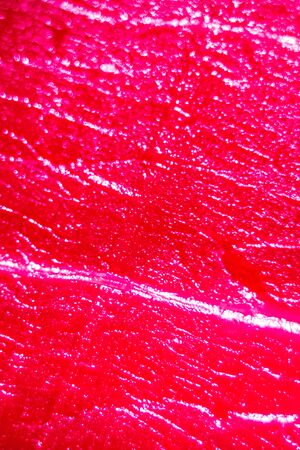 waves of texture of spanish ham, jamon meat texture as abstract backgroundの写真素材