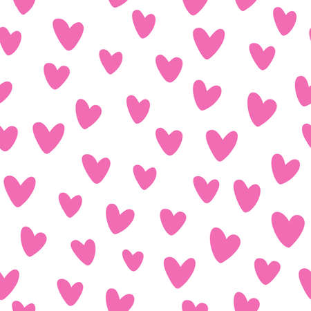 Heart pattern. Vector shape.