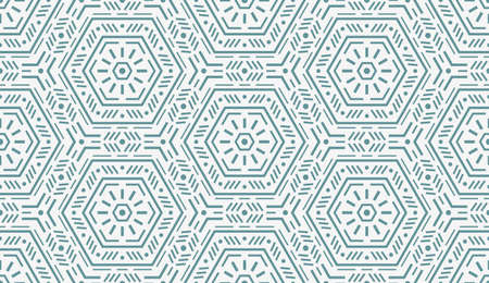 Abstract oriental pattern. Modern shape. Endless vector.のイラスト素材