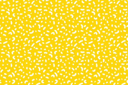 Yellow Pattern - Abstract Endless Vector Background