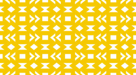 Yellow Pattern - Abstract Vector Background, Endlessのイラスト素材