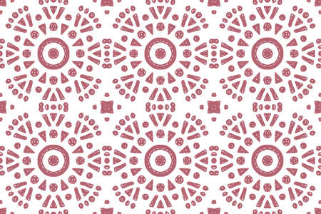 Abstract Pattern - Oriental Vector Background - Seamless