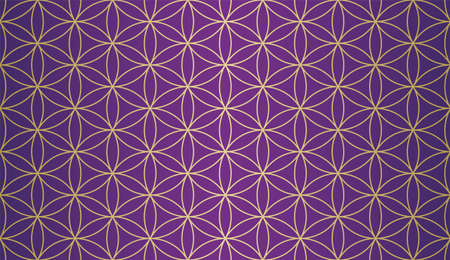 Flower of Life - Endless Vector Background
