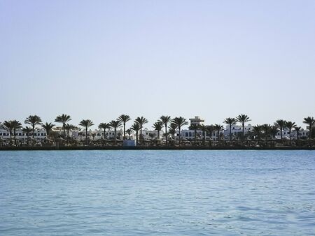 Hurghad, Egypt, - January 5, view on Arabella Azur Resort in Hurghada, Egyptのeditorial素材