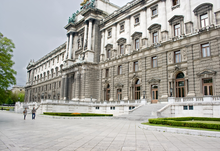 Hofburg Imperial palace in Vienna, Austriaのeditorial素材