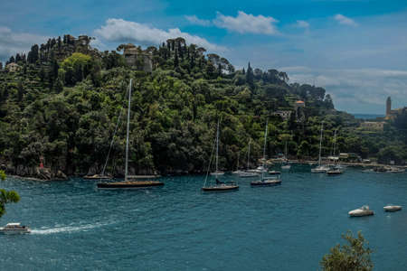 Boats on Portofino