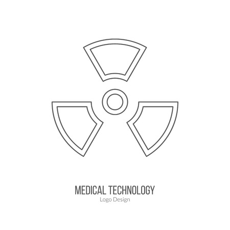 Biohazard sign, symbol.のイラスト素材