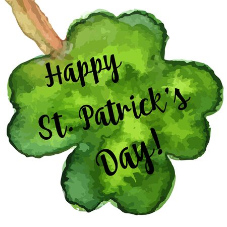 St. Patrick Day greeting cardのイラスト素材