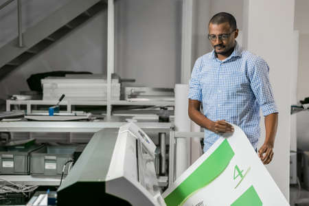 Johannesburg, South Africa - May 2, 2017: Large format digital poster printing service