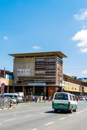 Johannesburg, South Africa - October 17 2012: Buildings and Streets of Johannesburgのeditorial素材