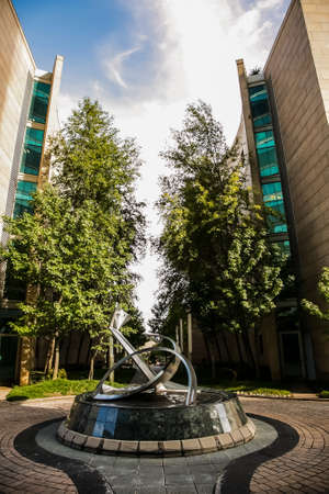 Johannesburg, South Africa - March 12, 2014: Exterior entrance to the JSE - Johannesburg stock...