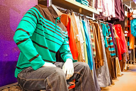 Johannesburg, South Africa - July 05 2011: Interior of a Fashion Clothing Retail Storeのeditorial素材