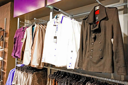 Johannesburg, South Africa - July 05 2011: Interior of a Fashion Clothing Retail Storeのeditorial素材