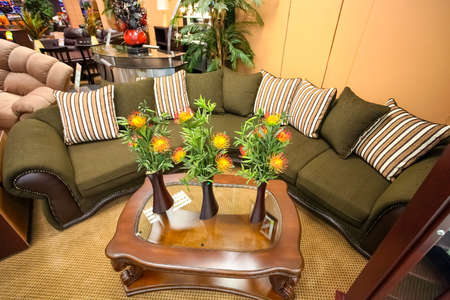 Johannesburg, South Africa - July 05 2011: Inside Interior of a Home Furnishing Storeのeditorial素材