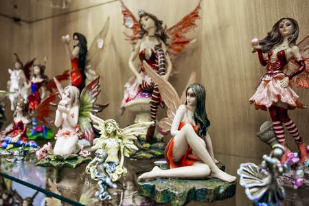 Johannesburg, South Africa - July 05 2011: Inside Interior of a Curio Shopのeditorial素材