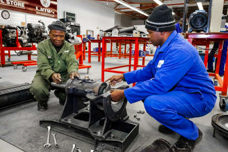Johannesburg, South Africa - July 23 2012: Vocational Skills Training Centre in Africaのeditorial素材