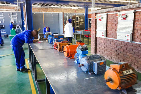 Johannesburg, South Africa - May 8 2012: Vocational Skills Training Centre in Africa