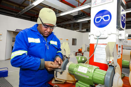 Johannesburg, South Africa - July 23 2012: Vocational Skills Training Centre in Africa