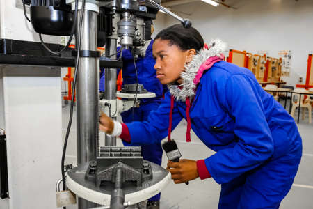 Johannesburg, South Africa - July 23 2012: Vocational Skills Training Centre in Africaのeditorial素材