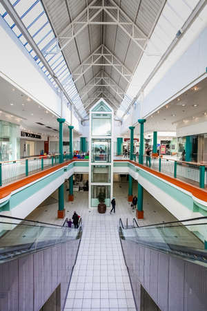 Johannesburg, South Africa - July 05 2011: Inside Interior of Alberton City Mall in Johannesburgのeditorial素材