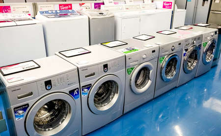 Johannesburg, South Africa - July 05 2011: Inside Interior of a White goods storeのeditorial素材